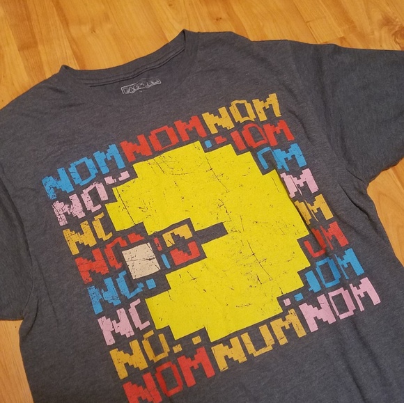 PAC MAN | grey graphic tshirt 👕 - Picture 4 of 4